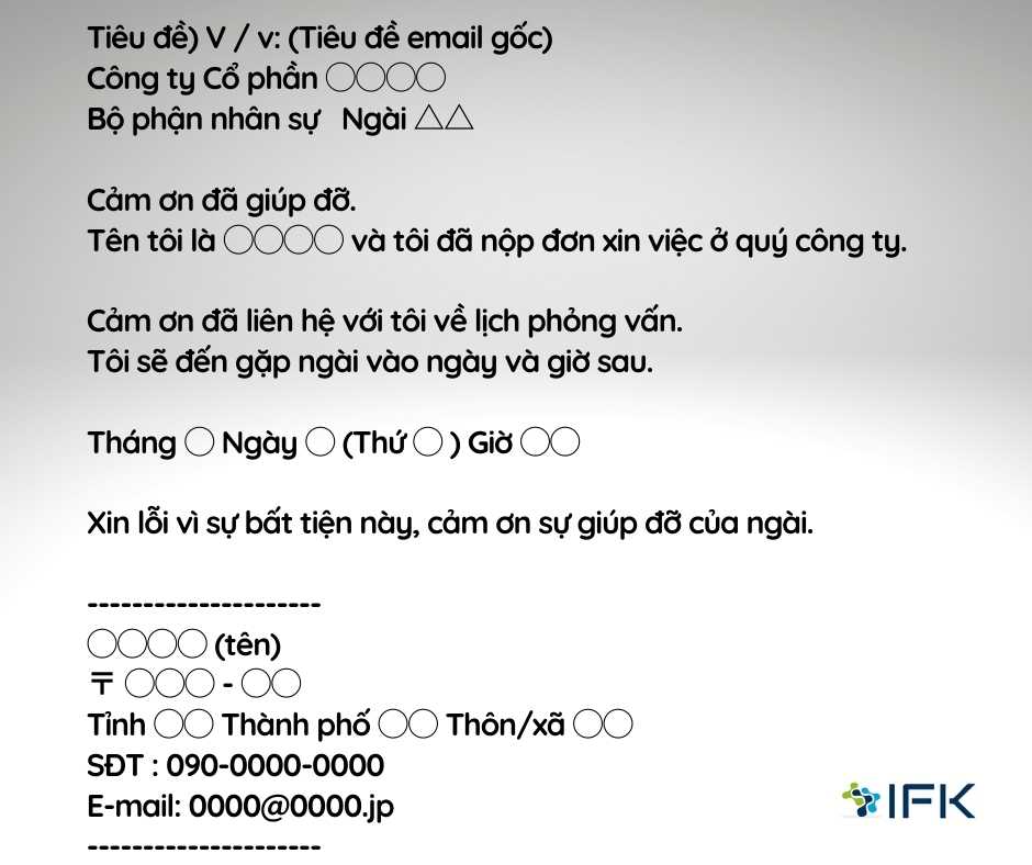 Cách trả lời mail (3)