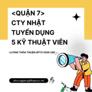 tuyen dung ky thuat vien
