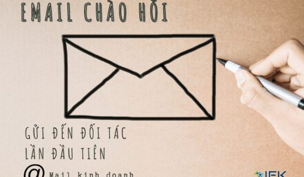 Email chao hoi lan dau
