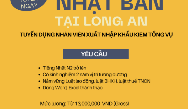tuyen dung nhan vien xuat nhap khau kiem tong quan